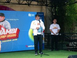 Sekda Sudirman Buka Open Tournament Padel Merdeka Cup Gubernur Jambi 2026