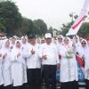 Wagub Sani Lepas Pawai Pembangunan HUT RI ke-81, Semangat Kemerdekaan Menggema di Kota Jambi