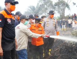 Karhutla Lubuk Kepayang Berhasil Dikendalikan, Al Haris Perintahkan Pendinginan dan Waterbombing