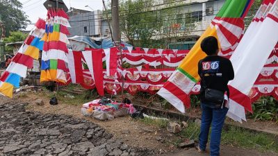Pedagang Atribut HUT RI Asal Garut Serbu Bungo, Sempat Kantongi Omzet Rp5 Juta Sehari