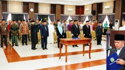 Pelantikan Pimpinan BAZNAS Tebo, Wabup Nazar: Berperan Strategis Kelola Zakat