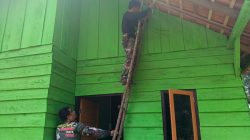 Progres 95 Persen, Satgas TMMD Ke-129 Kodim 0416/Bute Rampungkan Instalasi Listrik RTLH Maskur Hanapi