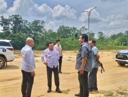Gubernur Jambi Didampingi Bupati Bungo Tinjau Pembangunan Sekolah Rakyat