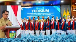 Hadiri Yudisium Profesi Bidan, Wabup Tebo Nazar Titip Pesan Pengabdian