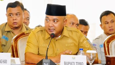 Rakor Karhutla Bersama Gubernur Jambi, Ini Kata Bupati Tebo Agus Rubiyanto