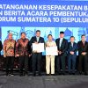 Gubernur Al Haris Teken MoU Forum Sumatera Sepuluh, Perkuat Sinergi Pembangunan Antarprovinsi