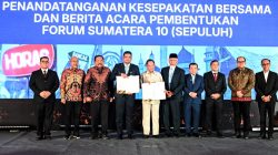Gubernur Al Haris Teken MoU Forum Sumatera Sepuluh, Perkuat Sinergi Pembangunan Antarprovinsi