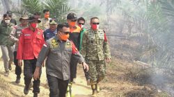 Karhutla Terjadi di Tahura Batang Hari, Gubernur Jambi dan Korem 042/Gapu Turun ke Lokasi