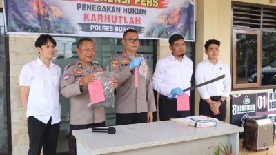 Diduga Bakar Lahan untuk Kebun Sawit, Pria Asal Riau Diamankan Polisi