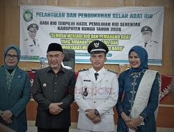 Berusia 26 Tahun, Ariandi Jadi Kades Termuda dalam Pelantikan Rio di Bungo