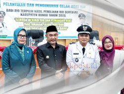 Sah, Muhamad Sukarta Resmi Dilantik Bupati Bungo Jadi Rio Talang Pamesun