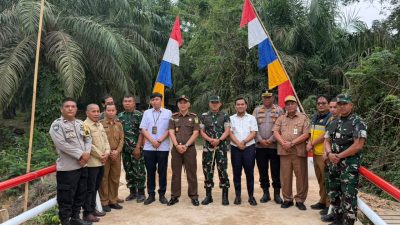 Jembatan Garuda Dusun Babeko Diresmikan, Wujud Sinergi Ketua DPRD Bungo Kawal Program Prioritas Presiden