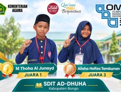 Dua Siswa SDIT Ad-Dhuha Bungo Borong Juara Matematika OMI 2026, Melaju ke Tingkat Provinsi