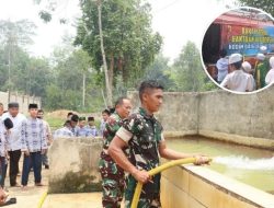 Kodim 0416/Bute Distribusikan Air Bersih ke Dua Panti Asuhan