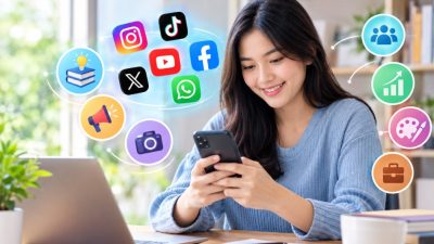 Media Sosial Bukan Sekadar Hiburan, Ini Cara Memanfaatkannya untuk Hal yang Lebih Produktif