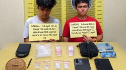Kerap Transaksi Narkoba di Kebun Sawit, Dua Pria di Jujuhan Diringkus Polisi