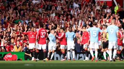 Gol Kontroversial Haaland Bawa Man City Menang 1-0 atas MU, Carrick Soroti Keputusan VAR