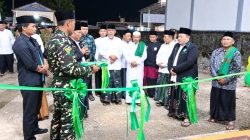 Rois Syuriah PCNU Tebo Resmikan Gedung Ranting NU Sari Mulya