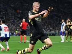 Dua Gol Haaland Antar Man City Taklukkan Porto di Liga Champions