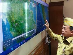 Pantau Monitor SiPongi, Al Haris Ungkap Angin Jadi Kendala Penanganan Kabut Asap