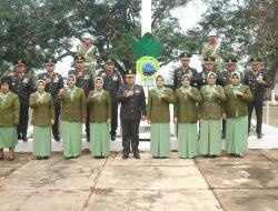 Sambut HUT ke-81 TNI, Kodim 0416/Bute Ziarah ke TMP Satria Negara