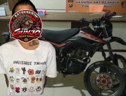 Motor Hilang Saat Pemilik Asyik di Club, Remaja 18 Tahun Dibekuk Polisi