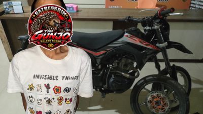 Motor Hilang Saat Pemilik Asyik di Club, Remaja 18 Tahun Dibekuk Polisi