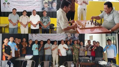 Sambut Hari Jadi Kabupaten Bungo ke 61, Turnamen Catur Antar Dinas/Instansi Resmi Digelar