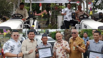 Pemkab Bungo Terima Bantuan Alsintan Dari Anggota DPR RI Rocky Candra