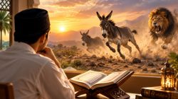 Jangan Mudah Menolak Nasihat, Ini Makna Perumpamaan Keledai Liar dalam Al-Qur’an