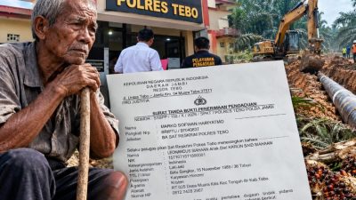 Jeritan Keadilan Lansia 74 Tahun! Kebun Sawit Diduga Diserobot untuk Pipa Migas, Perusahaan dan Kades Diadukan ke Polisi
