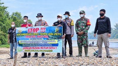 Cek Dugaan PETI di Sungai Batanghari, Polisi Hanya Temukan Sisa Material